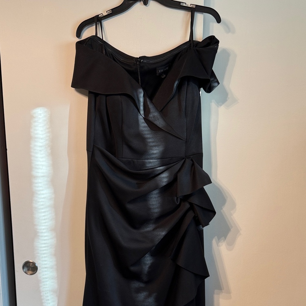 Elegant Black Off-Shoulder Dress
